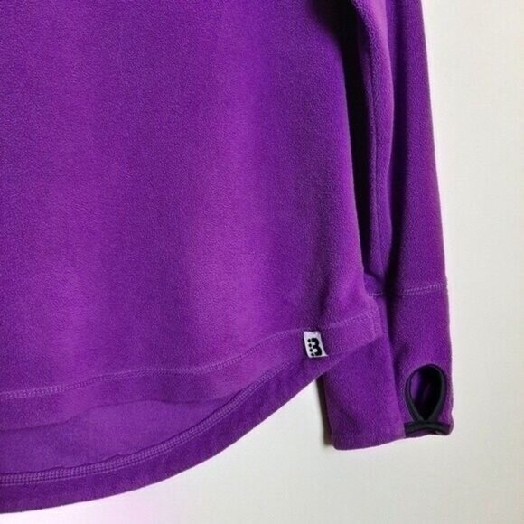 BENCH Fleece Sweatshirt High Neck Purple Youth Sz XL - Picture 6 of 10
